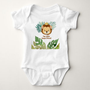 Niedlich Little Jungle Lion Birthday Baby Strampler