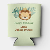 Niedlich Little Jungle Lion Birthday Dosenkühler (Vorderseite)