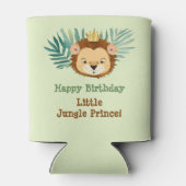 Niedlich Little Jungle Lion Birthday Dosenkühler (Rückseite)