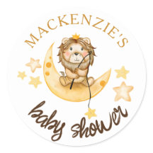 Niedlich Little King Safari Lion Baby Shower Boy