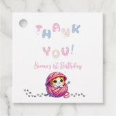 Niedlich Little Kitten 1. Geburtstag Geschenkanhänger (Vorderseite)