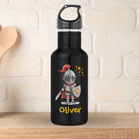 Niedlich Little Knight Edelstahlflasche