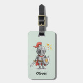 Niedlich Little Knight Gepäckanhänger (Vorderseite vertikal)