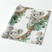 Niedlich Little Koala Bear Australian Animal Art C Geschenkpapier (Ungerollt)