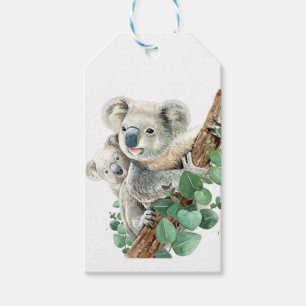 Niedlich Little Koala Bear Australische Tierkunst Geschenkanhänger