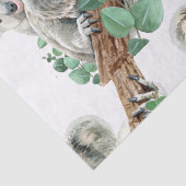 Niedlich Little Koala Bear Australische Tierkunst Seidenpapier (Detail)