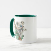 Niedlich Little Koala Bear Australische Tierkunst Tasse (Vorderseite Links)
