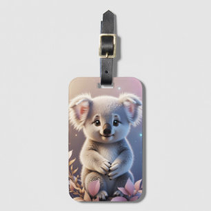 Niedlich Little Koala Fantasy Dreamy Gradient Gepäckanhänger