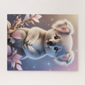 Niedlich Little Koala Fantasy Dreamy Gradient Puzzle (Horizontal)