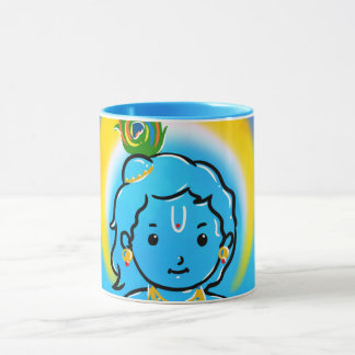 Niedlich Little Krishna Blessings Art Tasse