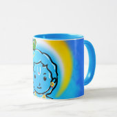 Niedlich Little Krishna Blessings Art Tasse (VorderseiteRechts)