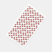 Niedlich Little Ladybugs Pattern Serviette (Ecke)