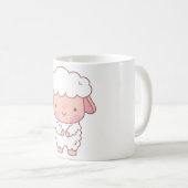 Niedlich Little Lamb Doodle Kaffeetasse (VorderseiteRechts)