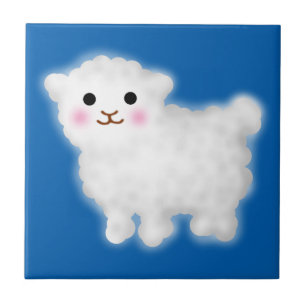 Niedlich Little Lamb Fliese
