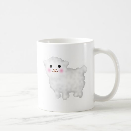 Niedlich Little Lamb Kaffeetasse (Rechts)