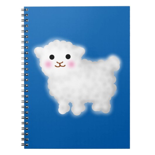 Niedlich Little Lamb Notizblock (Vorderseite)