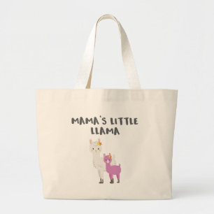 Niedlich Little Llama Geschenk Mamas Little Llama Jumbo Stoffbeutel