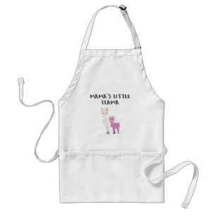 Niedlich Little Llama Geschenk Mamas Little Llama Schürze