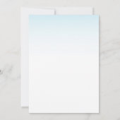 Niedlich Little Man Mustache Kinderdusche Einladun Einladung (Rückseite)