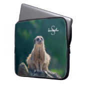 Niedlich Little Meerkat Laptopschutzhülle (Vorderseite Links)