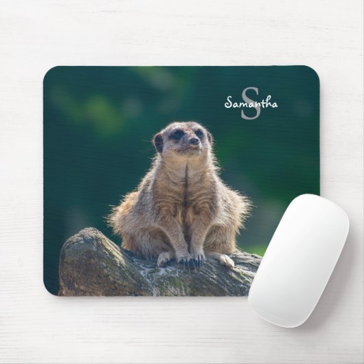 Niedlich Little Meerkat Mouse mat Mousepad (Mit Mouse)
