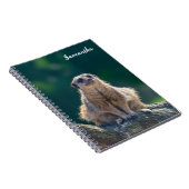 Niedlich Little Meerkat Spiral Notebook Notizblock (Rechte Seite)