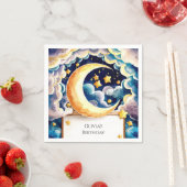 Niedlich Little Moon Geburtstag Serviette (Beispiel)