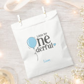 Niedlich Little Mr Onederful First Birthday Blue Geschenktütchen (Ausgeschnitten)