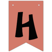 Niedlich Little Ninja Happy Birthday Wimpelkette (Zweite Fahne)