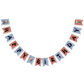 Niedlich Little Ninja Happy Birthday Wimpelkette (Alle)