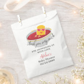 Niedlich Little Nugget Chicken Nugget Girl Babydus Geschenktütchen (Ausgeschnitten)