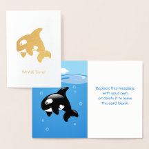 Niedlich Little Orca - Wal (gut) Fertig