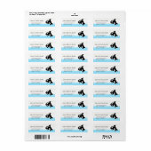 Niedlich Little Orca Whale-Adresse (Vorne)