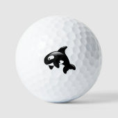 Niedlich Little Orca Whale Golfball (Vorderseite)