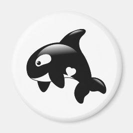 Niedlich Little Orca Whale Magnet