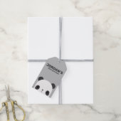 Niedlich Little Panda Bear Geburtstag Geschenkanhänger (Mit Garn)