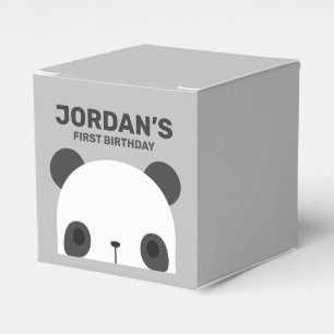 Niedlich Little Panda Bear Geburtstag Geschenkschachtel