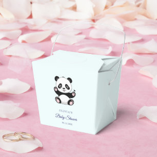 Niedlich Little Panda Moderne Babydusche Geschenkschachtel