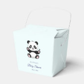 Niedlich Little Panda Moderne Babydusche Geschenkschachtel (Vorderseite)