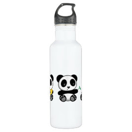Niedlich Little Pandas Edelstahlflasche