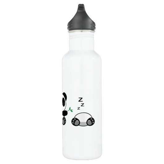Niedlich Little Pandas Edelstahlflasche (Rechts)