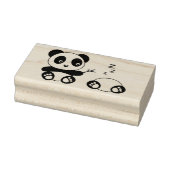 Niedlich Little Pandas Gummistempel (Stempel)