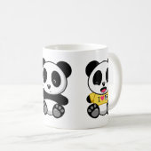 Niedlich Little Pandas Kaffeetasse (VorderseiteRechts)