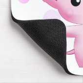 Niedlich Little Pink Baby Elephant Mousepad (Ecke)