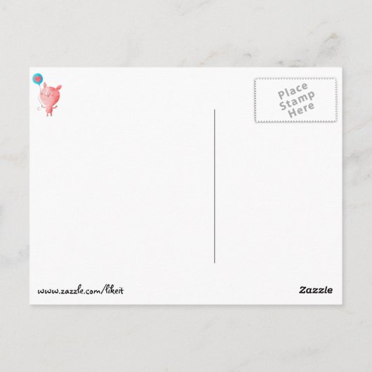 Niedlich Little Postkarte (Rückseite)