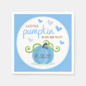 Niedlich Little Pumpkin Boys Kinderdusche Serviette (Vorderseite)