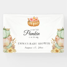Niedlich Little Pumpkin Fall Baby Dusche