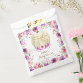 Niedlich Little Pumpkin Floral Baby Dusche Geschenktütchen (Versiegelt)