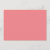 Niedlich Little Pumpkin Girls Babydusche Bingo Kar Einladung (Rückseite)