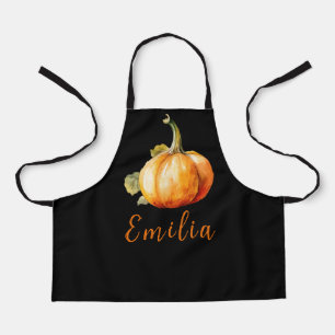 Niedlich Little Pumpkin Kids Name Schürze